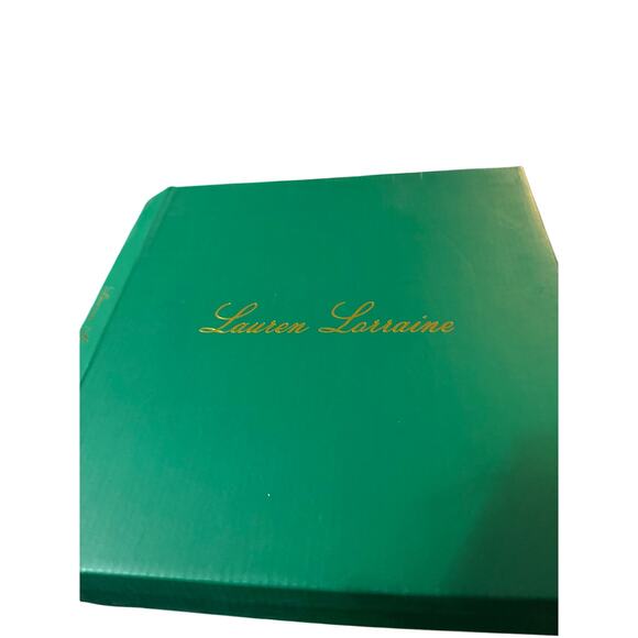 Lauren Lorraine Women Black Sparkle Boot Jam Size 6.5 - Picture 6 of 6